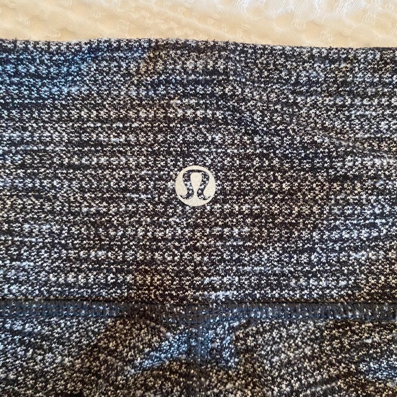 Lululemon Wunder Under - Coco Pique Black White - Picture 3 of 3